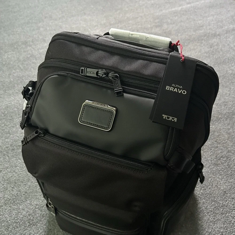 TUMI Alpha Bravo Nomadic Backpack Black 19